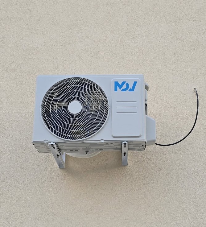 Ugradnja klima uređaja sa uredno izvedenom instalacijom